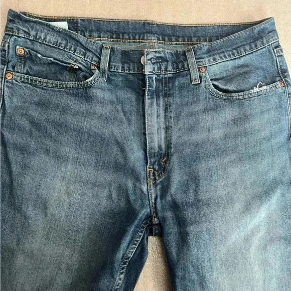 [W36L30]Levi’s 514  Straight Leg Men Jeans - Picture 2 of 9